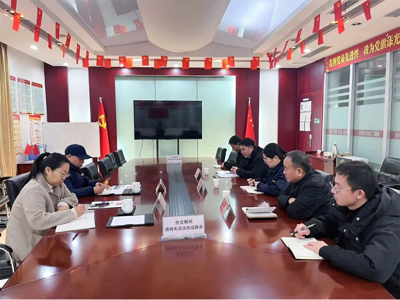 伟德国际1946挂职博士王心超向组织部汇报工作