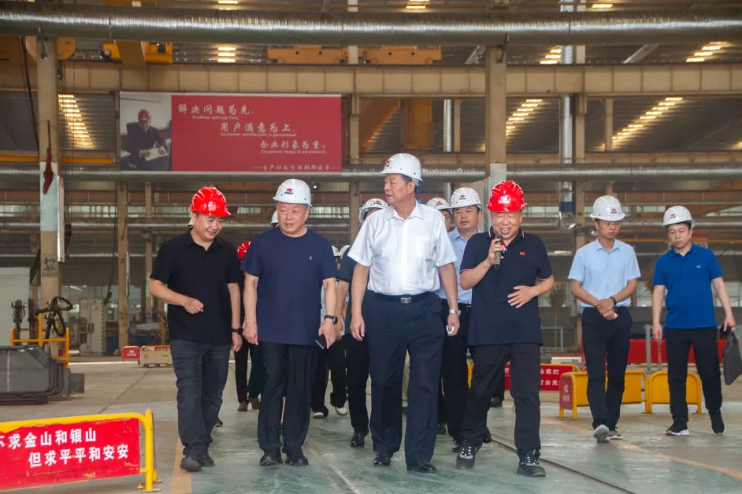 走进伟德国际1946｜驻省市场监管局纪检监察组、省市场监管局、省特种设备检验技术研究院领导一行莅临伟德国际1946公司考察！